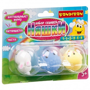 Набор сквишей Bondibon Няшки ВВ3514