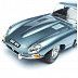 Машинка Bburago 1:18 Jaguar E-type Coupe (18-12044) silver