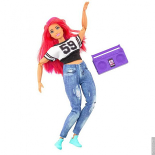 Кукла Barbie Made To Move Танцовщица DVF68 FJB19