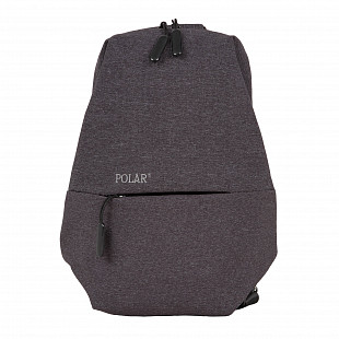 Однолямочный рюкзак Polar П0309 black