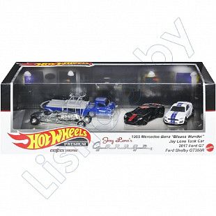 Набор машинок Hot Wheels Premium Jay Leno'S Garage Diorama (GMH39 HKC17)