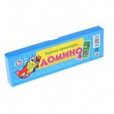 Домино пластиковое в пластиковом футляре Важный транспорт ИН-0276