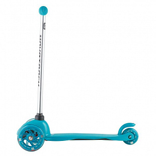 Самокат-кикборд Novatrack Disco-kids Turquois 120DISCOKIDS.SGN6