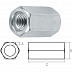 Гайка удлиняющая Starfix М10 1,5х17х3 см 600 штук SM-86963-600