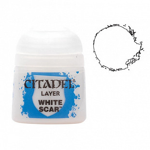 Краска для миниатюр Games Workshop Layer: White Scar 22-57