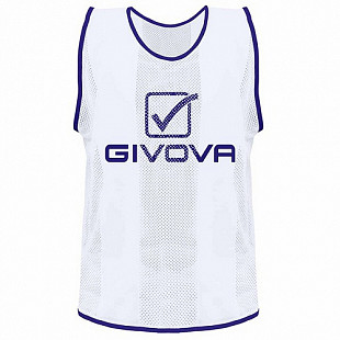 Накидка спортивная футбольная Givova Casacca Pro Allenamento CT01 white