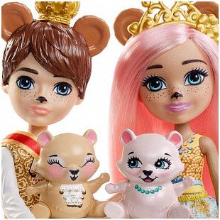 Игровой набор Enchantimals Брейли Миша и Бэннон Миша с питомцами GYJ07 