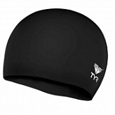 Шапочка для плавания TYR Wrinkle Free Junior Silicone Cap LCSJR/001 Black