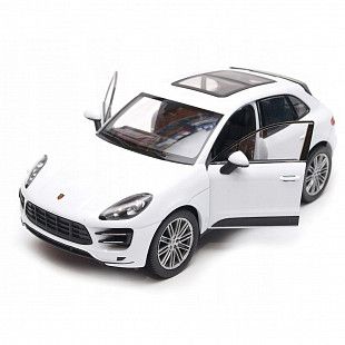 Машинка Bburago 1:24 Porsche Macan (18-21077) white