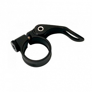 Хомут подседельный Longus Clamp MTB Al black 398288