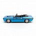 Масштабная модель автомобиля Maisto 1:24 Додж Челенджер R/T кабриолет 1970 (31264) blue