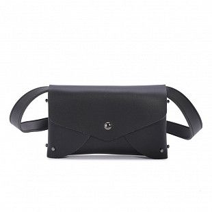 Поясная сумка женская Ors Oro OMS-0150 black