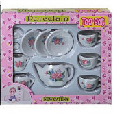 Набор посуды Shenzhen Toys Tea Service 528-D50/51/52/55 pink