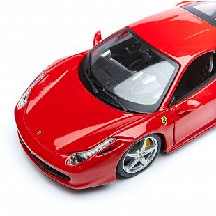 Коллекционная машина Bburago 1:24 Ferrari 458 Italia (18-26003) red