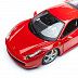 Коллекционная машина Bburago 1:24 Ferrari 458 Italia (18-26003) red