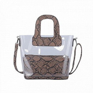 Сумка городская Ors Oro CS-0105 /2 biege/brown