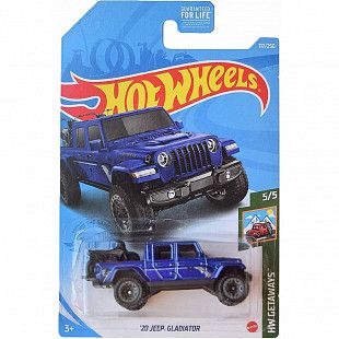 Машинка Hot Wheels Базовой коллекции 2020 Jeep Gladiator 117/250 (5785 GRY54)
