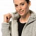 Джемпер женский Jack Wolfskin Lakeland Jacket Women white sand