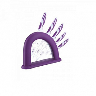 Набор ножей Peterhof PH-22393 6 шт Violet