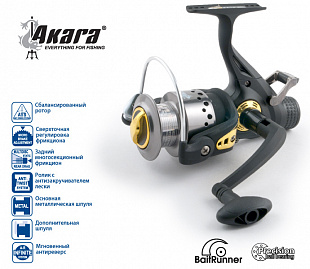 Катушка 6000 Akara Diablo Carp