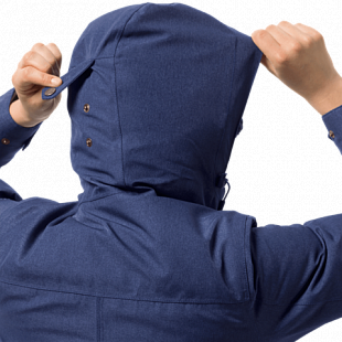 Куртка женская Jack Wolfskin Coastal Range Parka lapiz blue