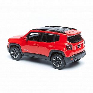 Масштабная модель автомобиля Maisto 1:24 Джип Ренегат (31282) red