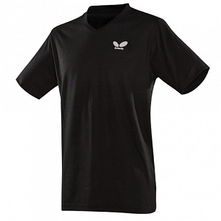 Рубашка теннисная Butterfly Basic black