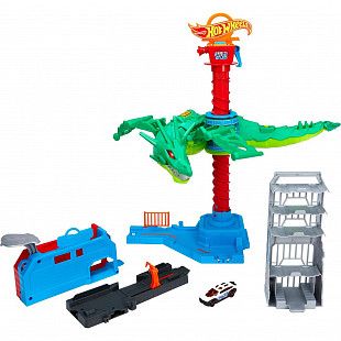 Набор игровой Hot Wheels Воздушная атака дракона (GJL13)