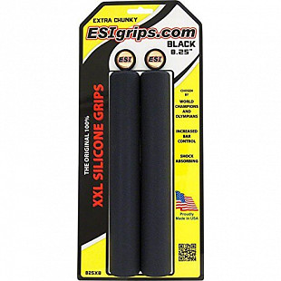 Грипсы ESI Extra Chunky XXL 8.25" 825XB Black