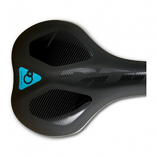 Велоседло DDK D153MF black/grey/blue