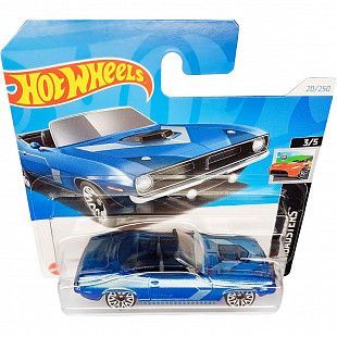 Машинка Hot Wheels Базовой коллекции '70 Plymouth Barracuda (5785 HTC13) mainline 2024