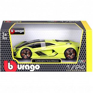Коллекционная машина Bburago 1:24 Lamborghini Terzo Millennio (18-21094) green