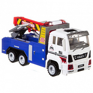 Инерционная машина 89001B-11/12 white/blue