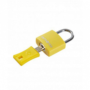 Замок Samsonite с ключами Travel Accessor U23-06111 Yellow