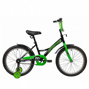 Велосипед Novatrack Strike 20” black/green