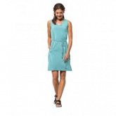 Платье женское Jack Wolfskin Tioga Road Dress aqua