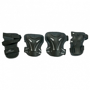Набор защиты Tech Team Safety Line 400 2019 black
