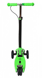Самокат Y-Scoo Maxi City RT Simple Трансформер Gagarin с ручным тормозом green