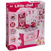 Набор кухня Shenzhen Toys подсветка конфорки 008-801 red