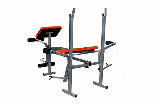 Набор Premium Atlas Sport скамья гантели и штанга 46кг