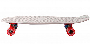 Penny board (пенни борд) Y-Scoo Big Fishskateboard 27 402-Gr Grey-Red