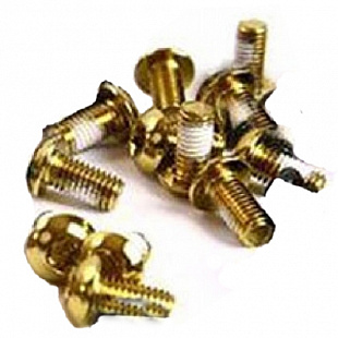 Комплект болтов крепления тормозного диска Baradine RB-01-GD gold