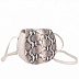 Сумка городская Ors Oro CS-0025 /2 brown/beige snake