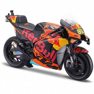 Мотоцикл Maisto 1:18 Red Bull KTM Factory Racing 2023 (34393) #33 (Brad Binder)