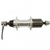 Велосипедная втулка задняя Joy Tech 801dse кассетная silver ZTB90818