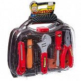 Набор инструментов 10 предметов в чемодане Кузя Молотков ZYK-021D-9