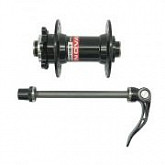 Втулка передняя Novatec D041SB-9/A МТВ 32Н под диск (6 болтов) black ZTB90238