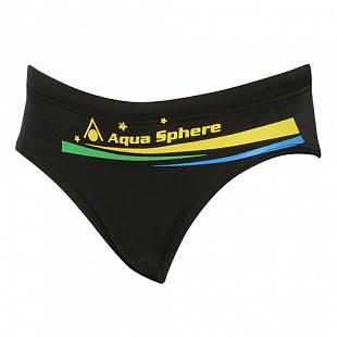 Плавки детские Aqua Sphere Rio black/yellow