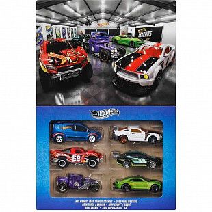 Набор машинок Hot Wheels Silver Series Legends Car Set (JLB24)