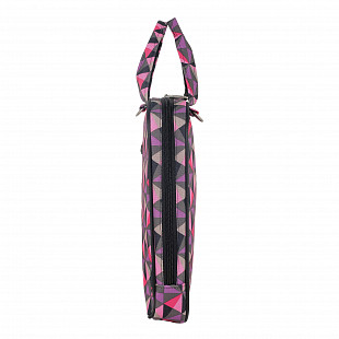 Сумка-папка Polar П7118 Geometry pink